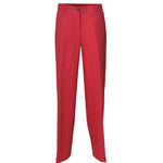 pantaloni gamba larga elastico vita dietro 