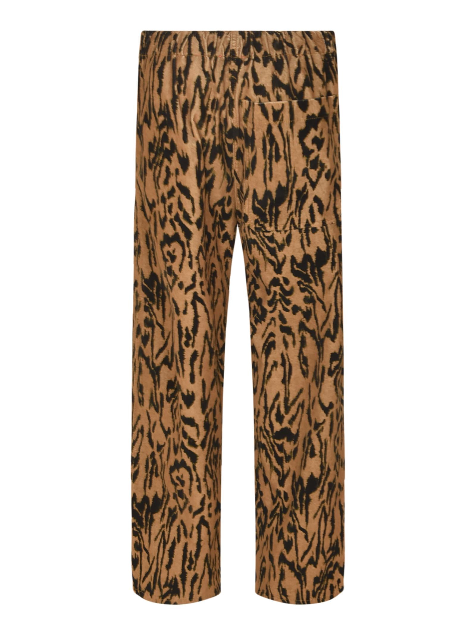 pantaloni cargo velluto cotone 