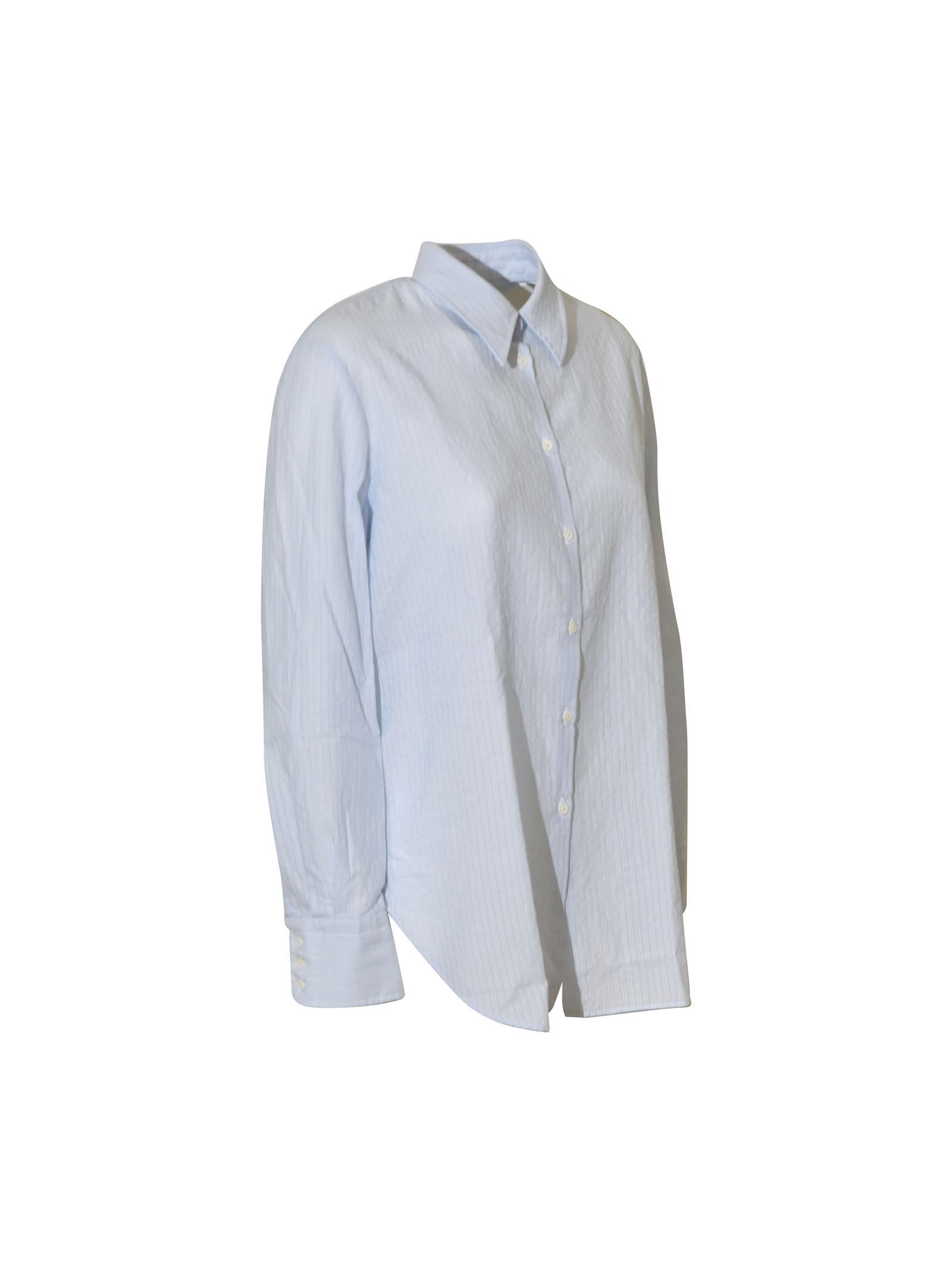 camicia classica m/l righe verticali 