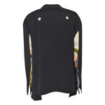 giacca doppiopetto over kimono 