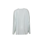 camicia girocollo over manica raglan 