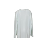 camicia girocollo over manica raglan 