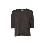 maglia girocollo m 3/4 over spacchi laterali 