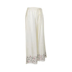 pantaloni elastico gamba larga 