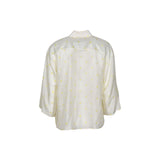 camicia manica tre quarti over 