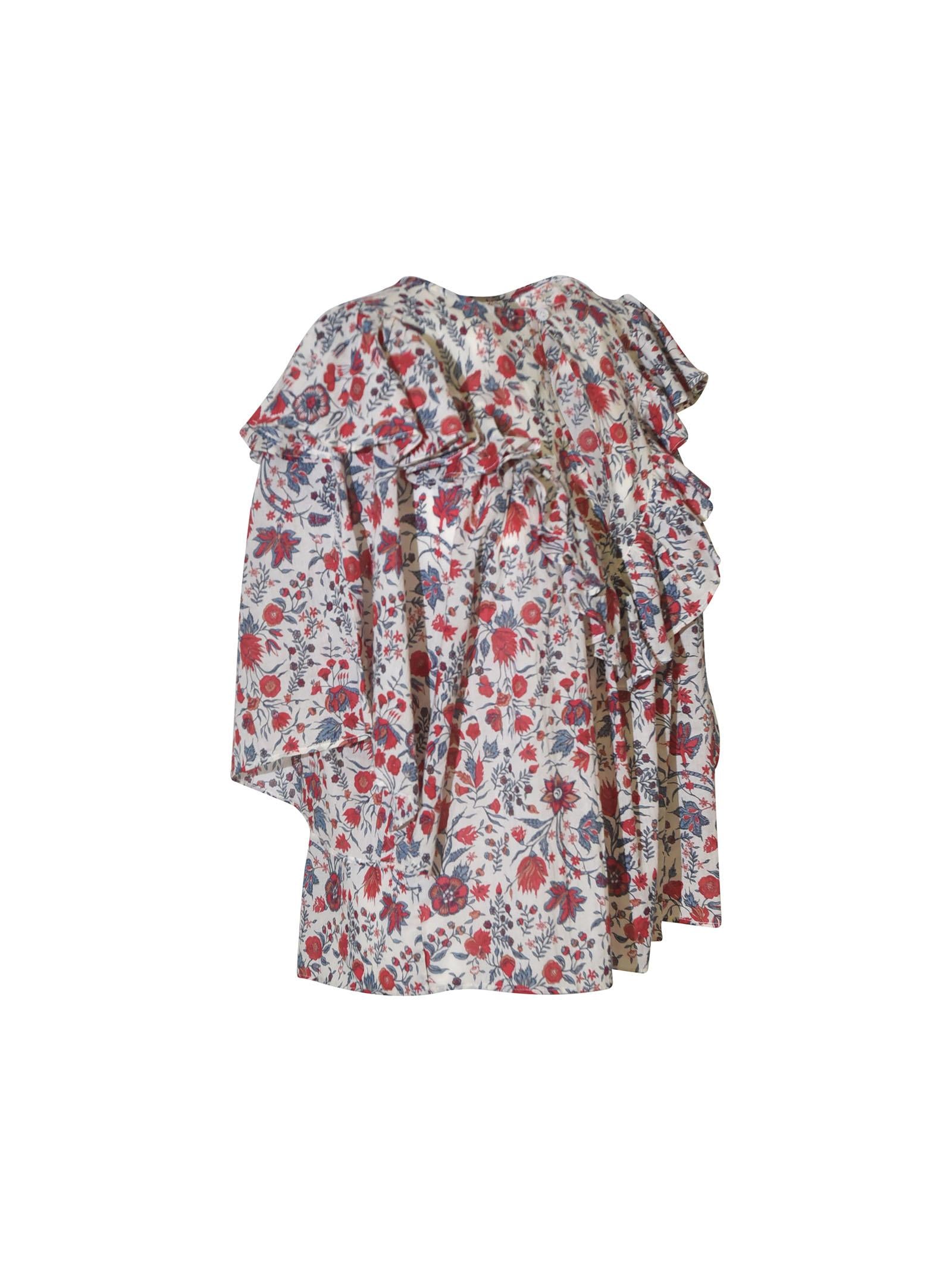 camicia m/m rouches 