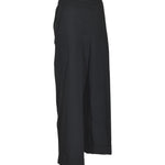 pantaloni kirk gamba larga caviglia con risvolto 