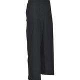 pantaloni kirk gamba larga caviglia con risvolto 