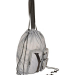 borsa nylon con logo 